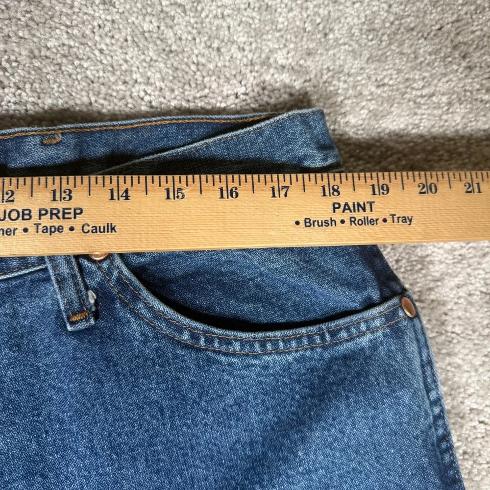 NWT Wrangler Cowboy Cut Original Fit Jeans 36x34 Blue Denim 13MWZ Rodeo - Picture 4 of 9